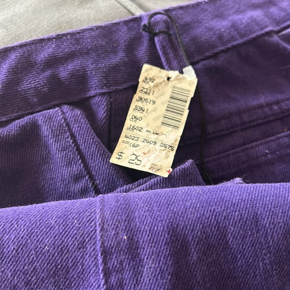 Vintage Gloria Vanderbilt Purple Pants - Picture 7 of 7